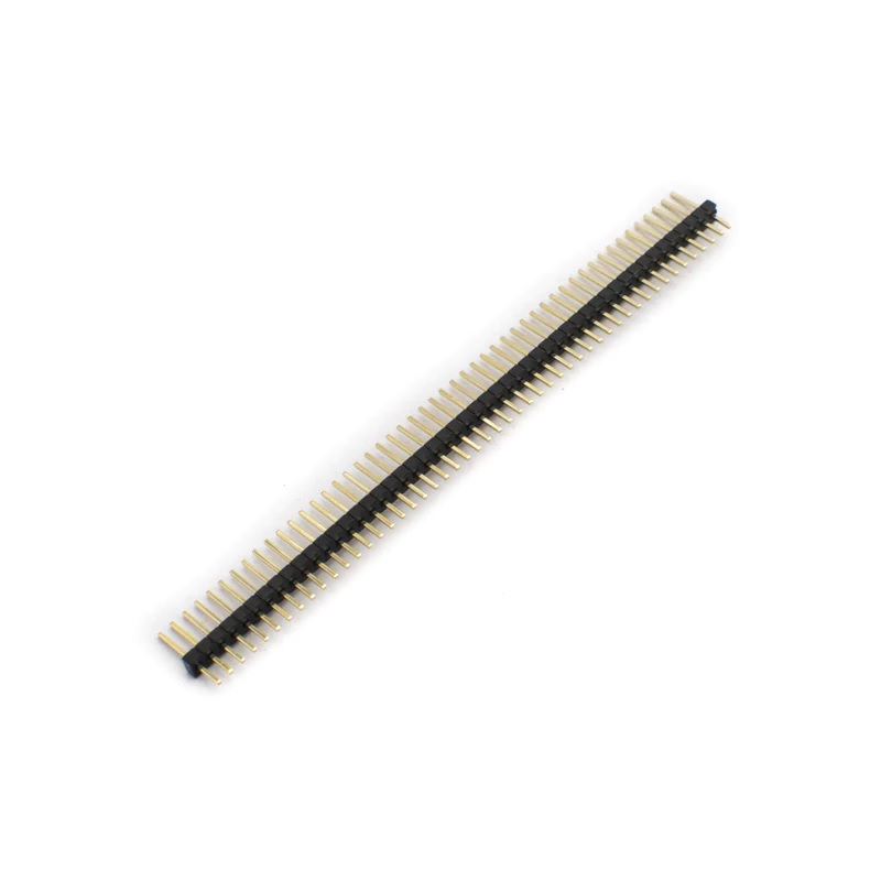 40×1 Berg Strip Straight Male Connector – 1.27mm Pitch