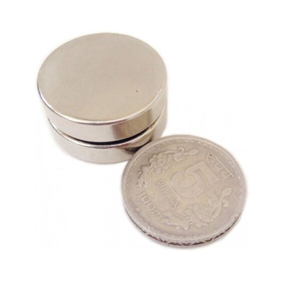 Neodymium Disc Strong Magnet – 25mm x 6mm sharvielectronics.com