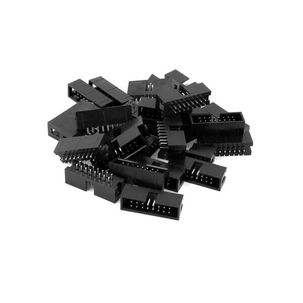 16 Pin Straight Male IDC Socket Connector - 2.54mm (FRC Connector)