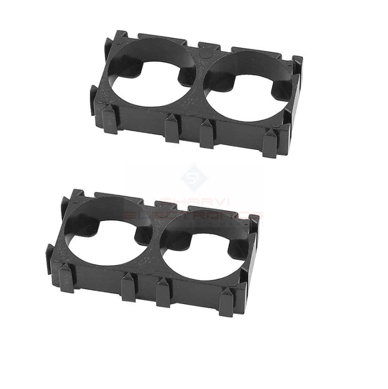 18650 2x1 Battery Cell HolderSpacer-Pack of 2 sharvielectronics.com
