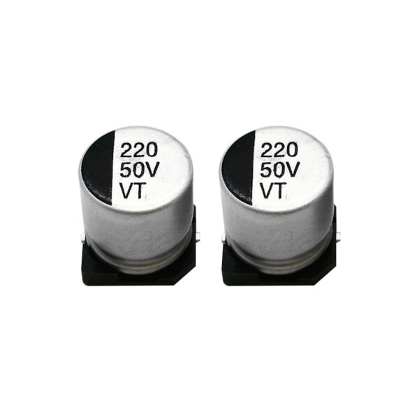 220uF 50V Elec Capacitor – SMD – Pack of 2 sharvielectronics.com