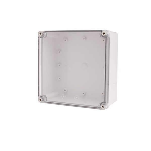 ABS Enclosure - 125X125X80 mm IP65 Box with Transparent Top