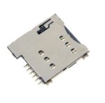Micro SIM Card Holder Socket Push Type Sim Card Holder 6-Pin sharvielectronics.com