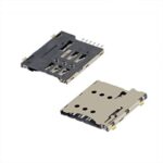 Micro SIM Card Holder Socket Push Type Sim Card Holder 6-Pin sharvielectronics.com