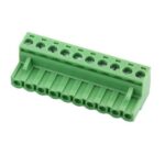 10 Pin Right Angle Screw Terminal Block Female Connector 5.08mm Pitch