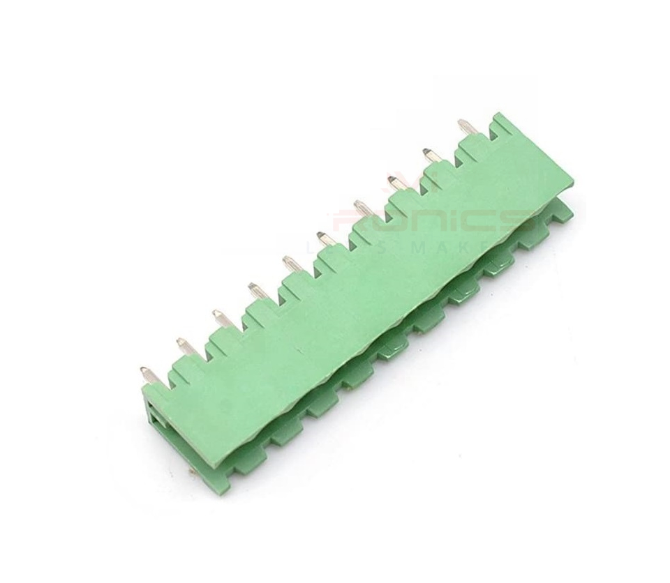 10 Pin Straight PCB Mount Male Terminal Block Connector 5.08mm Pitch Sharvielectronics