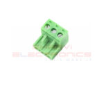 XY2500 3 Pin Right Angle Screw Terminal Block Female Connector 7.62mm Pitch