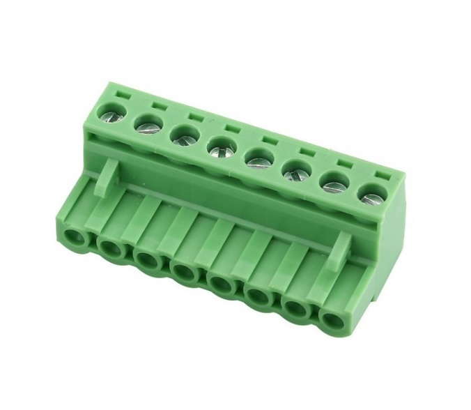 8 Pin Right Angle Screw Terminal Block Pluggable Plug Connector 5.08mm Pitch-Pair sharvielectronics.com