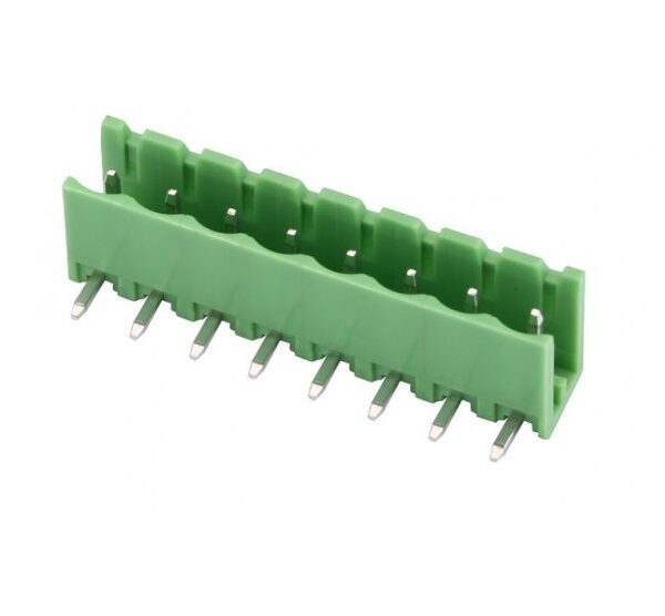 8 Pin Right Angle PCB Mount Male Terminal Block Connector 5.08mm Pitch