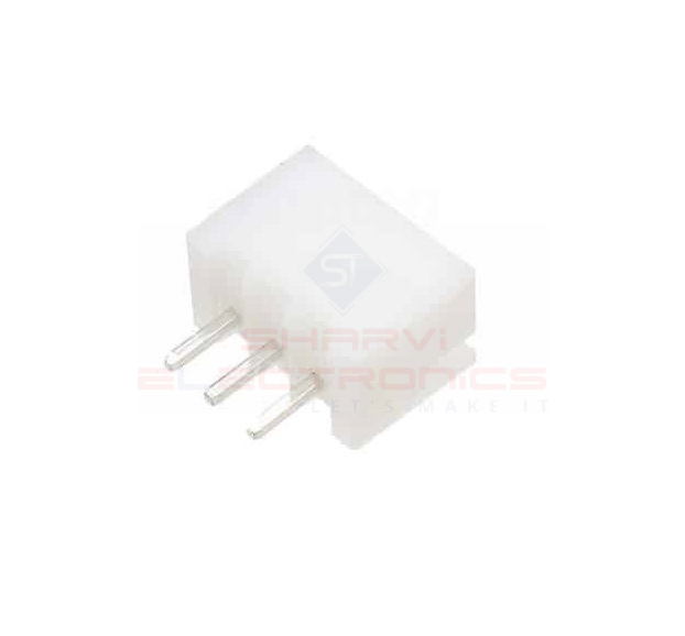 JST-XH 3 Pin Connector (3 Pin Male Relimate Polarized Connector) sharvielectronics.com