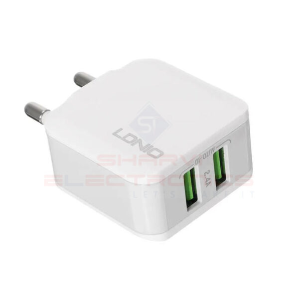 LDNIO 2 Port USB Charger Adapter sharvielectronics.com