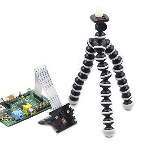 Small and Portable Flexible Tripod for Raspberry Pi Camera sharvielectronics.com