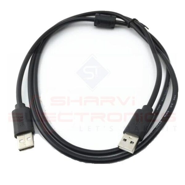 USB A Type Male to USB A Male (USB to USB) 1.5 Meter Cable sharvielectronics.com