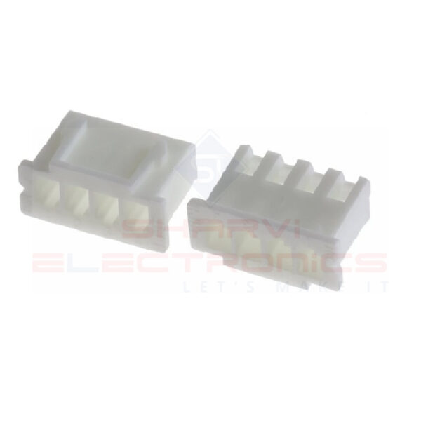 4 Pin JST-XH Female Connector Sharvielectronics