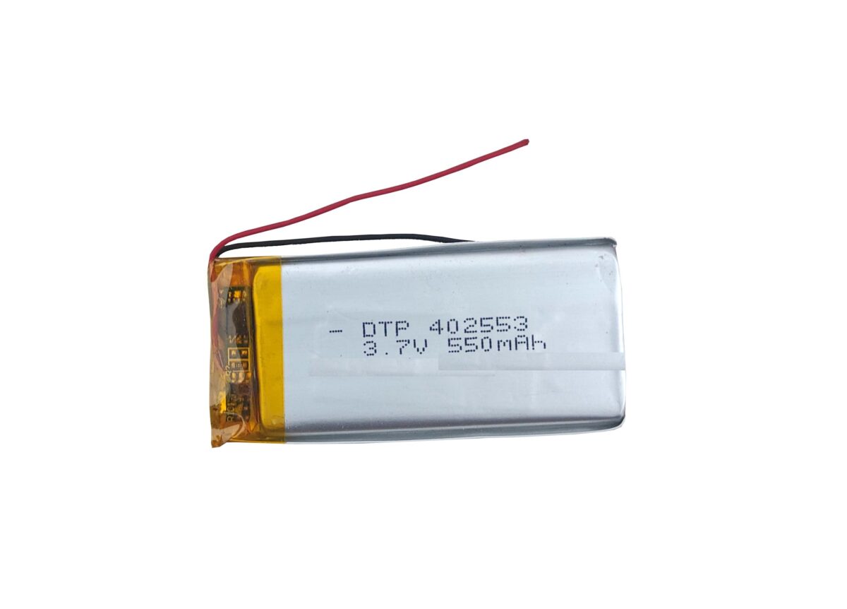 Lipo Rechargeable Battery-3.7V/550mAH ModeL -DTP-402553