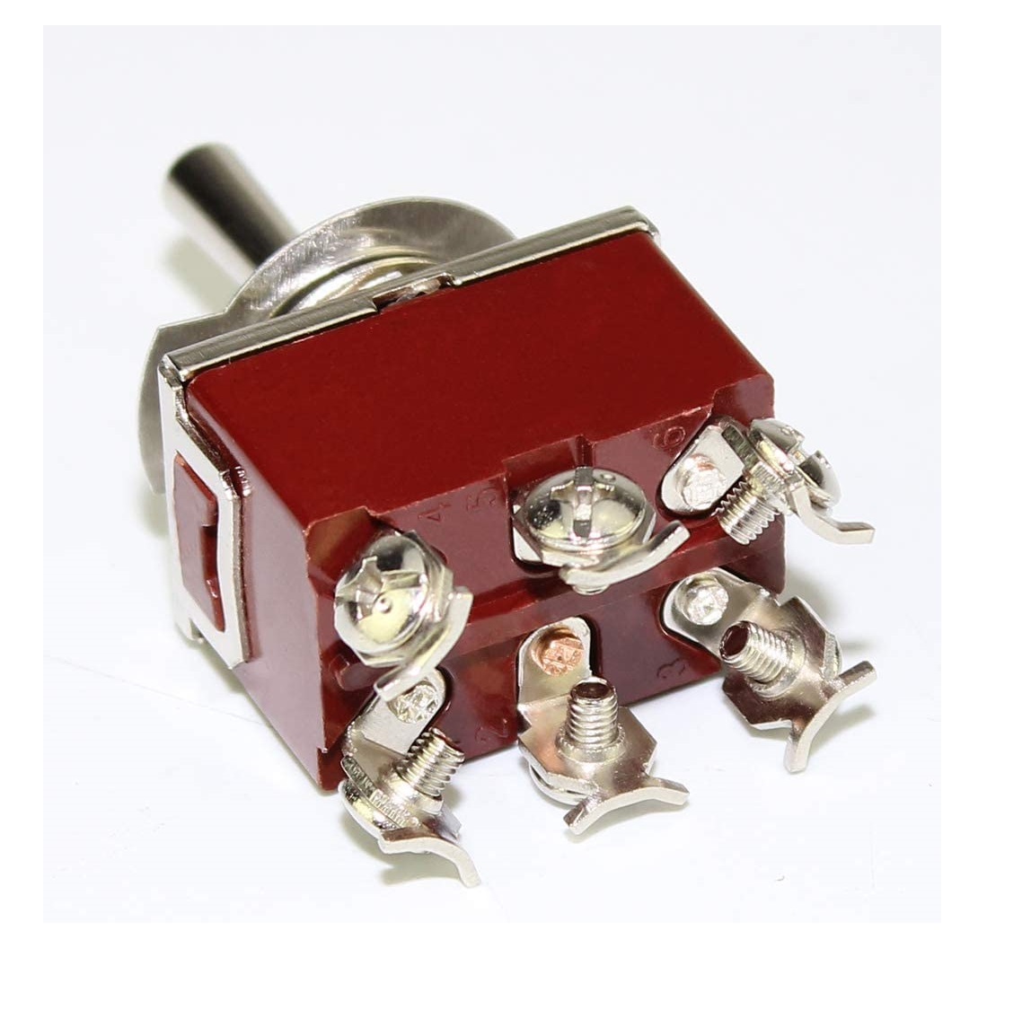 6 Pin 15A250VAC DPDT ON-OFF-ON Toggle Switch sharvielectronics.com