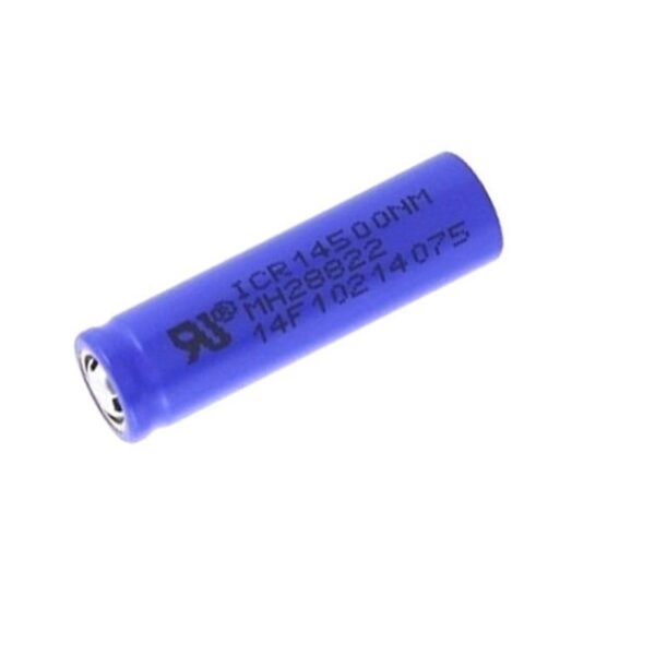 ICR 14500 AA 1000mAh 3.7v Rechargeable Li-ion Battery