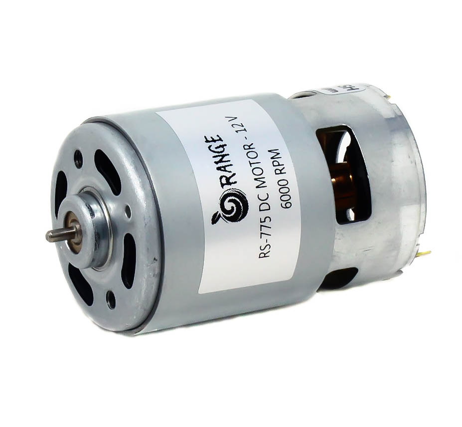 Sharvielectronics: Best Online Electronic Products Bangalore | RS775 12V 6000RPM High Speed DC Motor | Electronic store in Karnataka