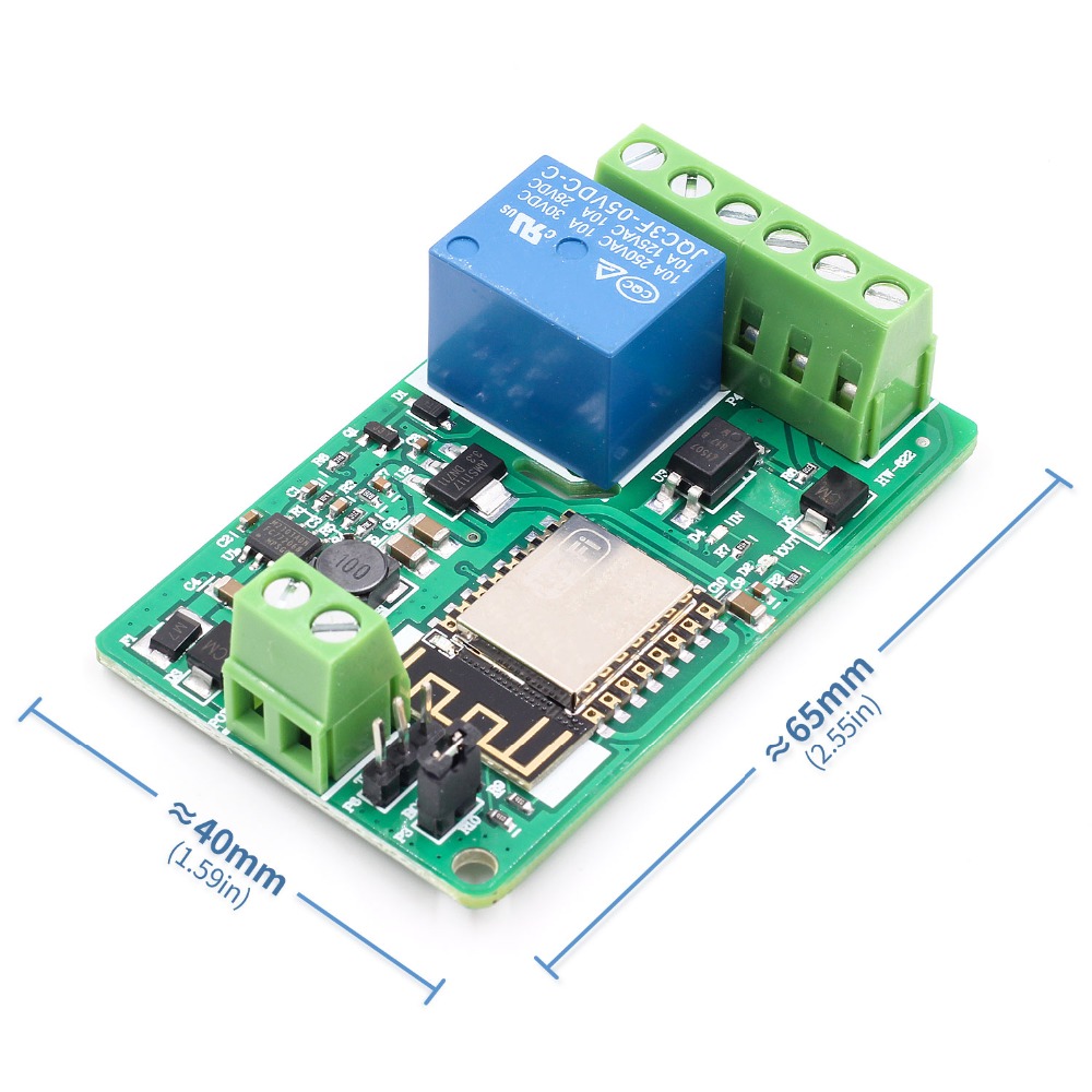 Sharvielectronics: Best Online Electronic Products Bangalore | ESP8266 10A DC 7 30V Network Relay WIFI Module sharvielectronics | Electronic store in Karnataka