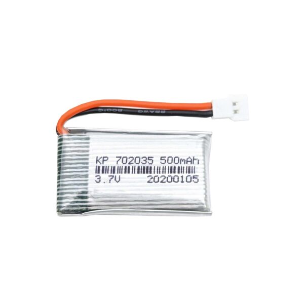 Lipo Rechargeable Battery-3.7V/500mAH-Model KP-702035-For RC Drone