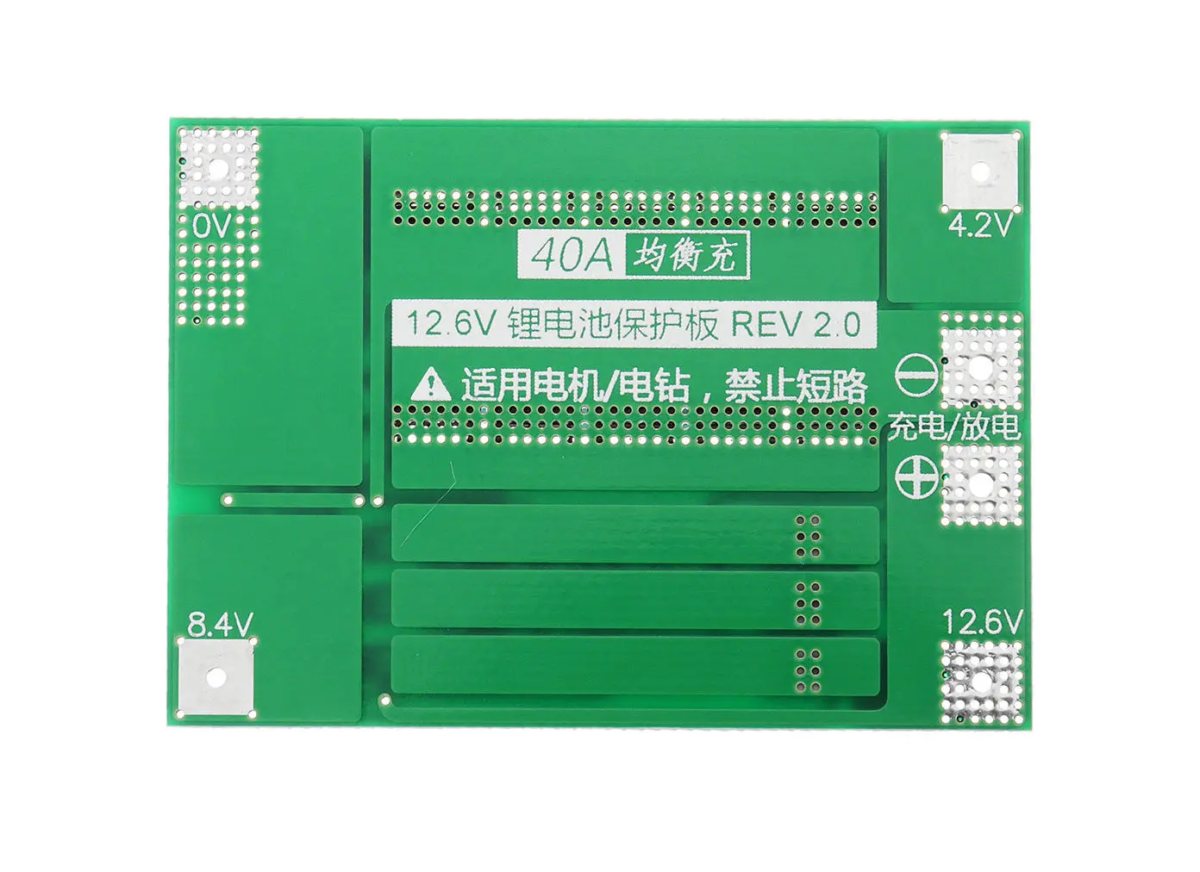 Sharvielectronics: Best Online Electronic Products Bangalore | 3S 40A Li ion Lithium Battery 18650 Charger PCB BMS Protection Board Sharvielectronics | Electronic store in Karnataka