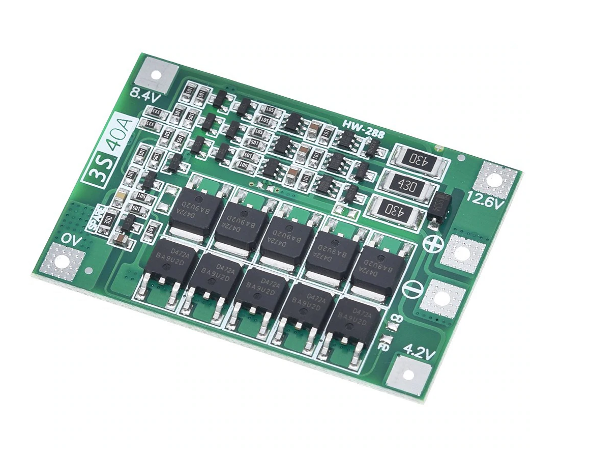 Sharvielectronics: Best Online Electronic Products Bangalore | 3S 40A Li ion Lithium Battery 18650 Charger PCB BMS Protection Board Sharvielectronics | Electronic store in bangalore