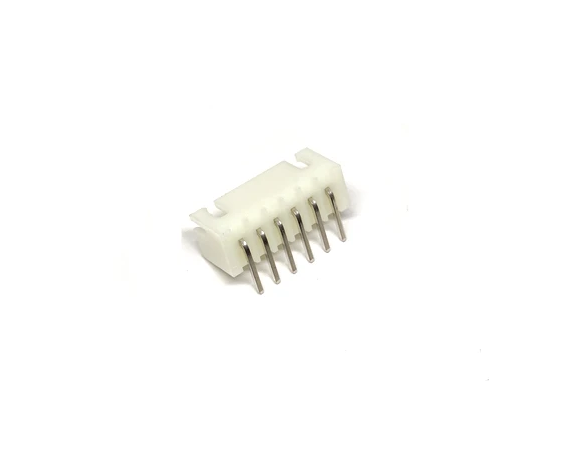 6 Pin JST-XH Male Right Angle Connector 2.54mm Pitch_Sharvielectronics