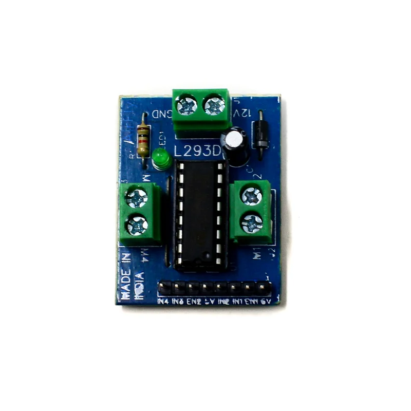 Sharvielectronics: Best Online Electronic Products Bangalore | L293D Motor Driver Module Sharvielectronics | Electronic store in Karnataka