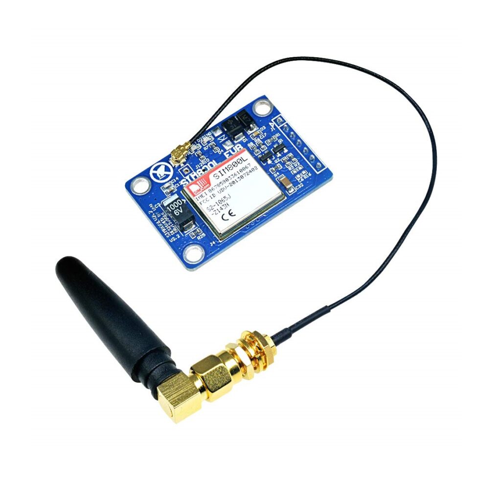 Sim800l V20 5v Wireless Gsm Gprs Module Quad Band With Antenna Sharvielectronics Best Online 5347