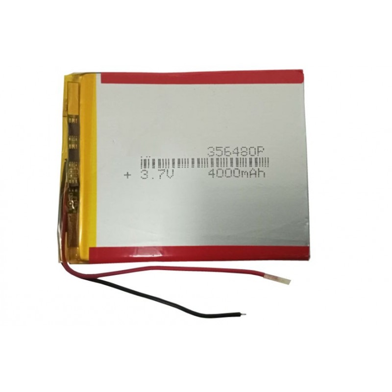 Lipo Rechargeable Battery-3.7V4000mAH KP-356480 Model Sharvielectronics