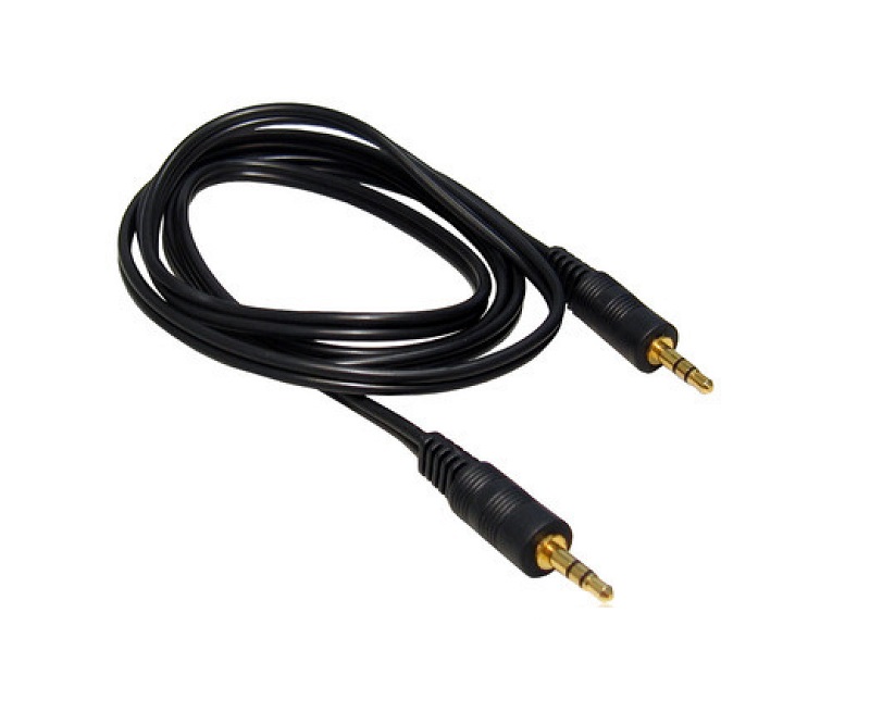 Male To Male Audio Stereo 3.5mm AUX Cable-1 Meter Sharvielectrinics