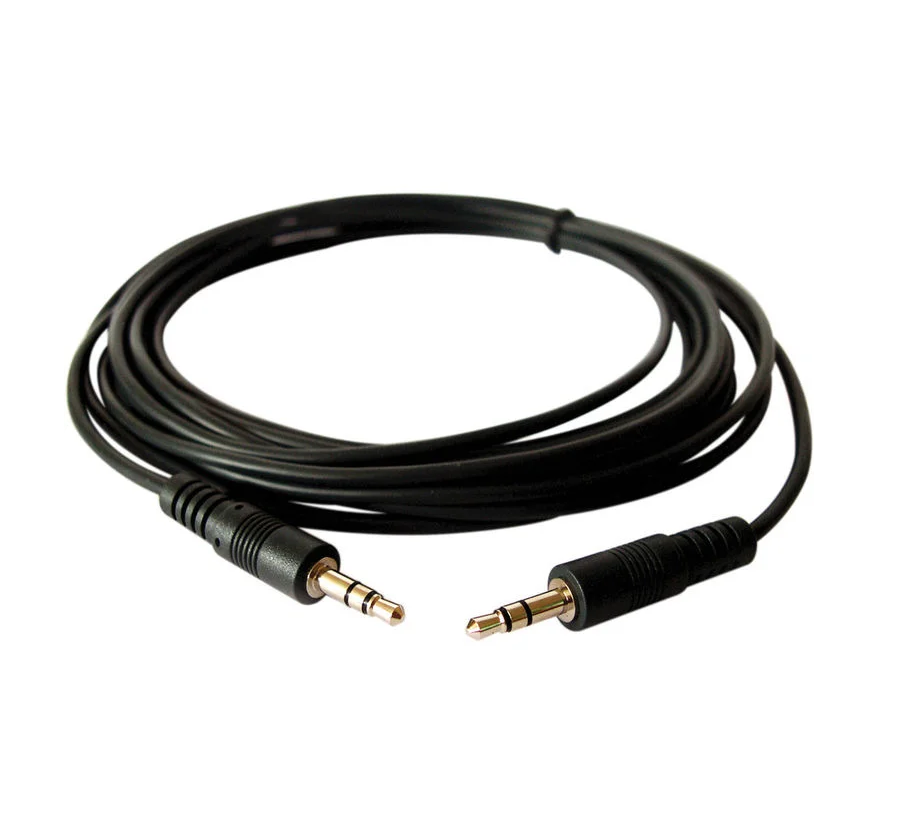 Male To Male Audio Stereo 3.5mm AUX Cable-1 Meter Sharvielectrinics