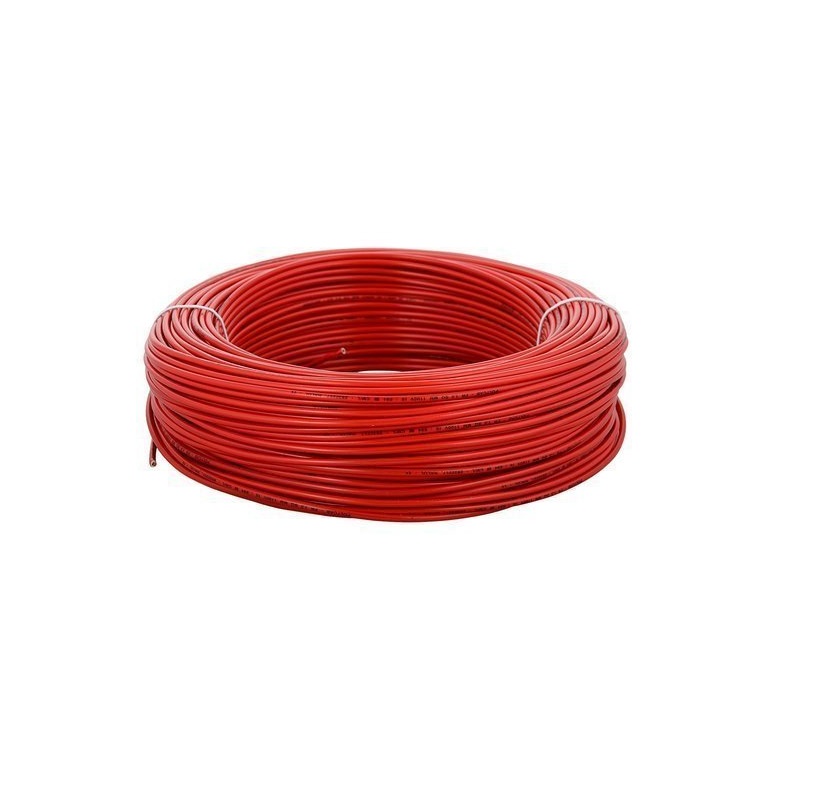 1.5 Sq mm Red PVC Insulated Copper Wire 1 Meter