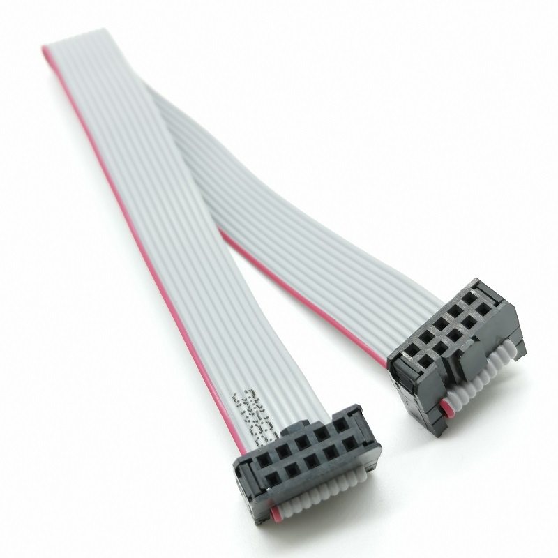 10 Pin FRC-IDC Female to Female connector with Flat Ribbon Cable 30 CM sharvielectronics