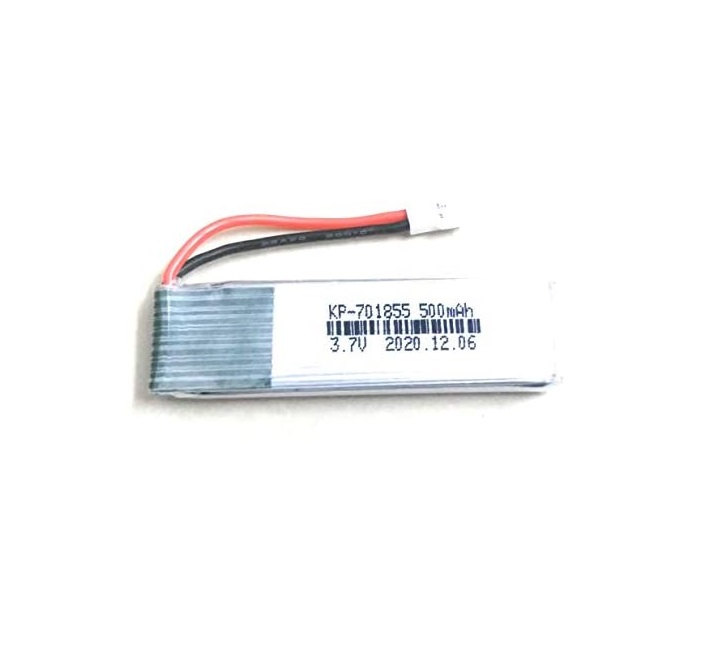 Lipo Rechargeable Battery-3.7V500mAH-KP-701855-For RC Drone Sharvielectronics
