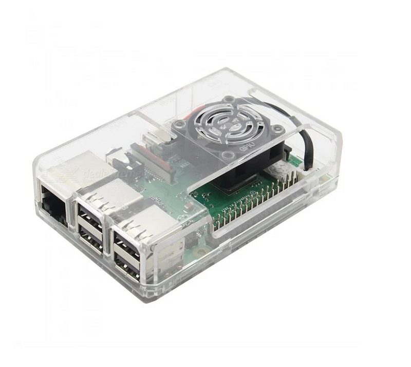 Sharvielectronics: Best Online Electronic Products Bangalore | New High Quality Transparent ABS Case for Raspberry Pi 33 with Slot for Cooling Fan GPIO Sharvielectronics | Electronic store in bangalore