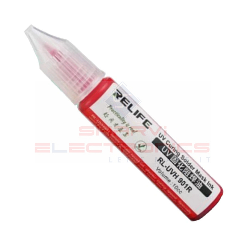 Sharvielectronics: Best Online Electronic Products Bangalore | Relife RL UVH 901R Curable Solder Mask Ink Red Sharvielectronics | Electronic store in bangalore