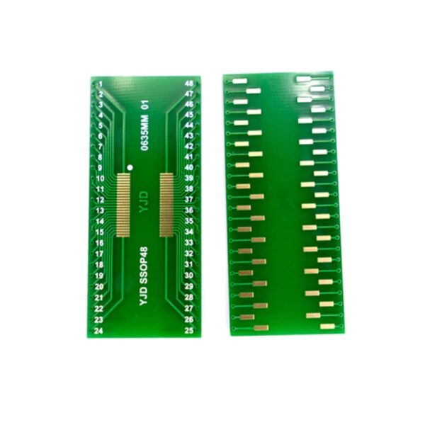 SSOP48 0.635mm SMD Adapter PCB