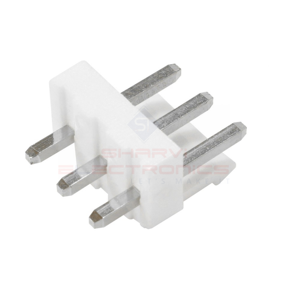 3 Pin VH Male Center Lock Connector 3.96mm Pitch SHarvielectronics