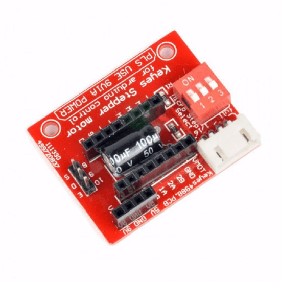 A4988 Stepper Motor Driver Controller Board- RED-Sharvielectronics