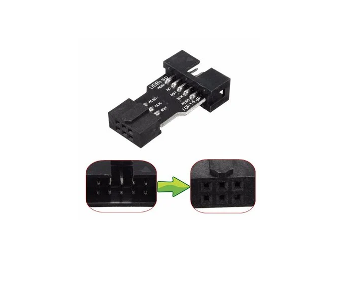 Sharvielectronics: Best Online Electronic Products Bangalore | AVR ISP 10 Pin to 6 Pin Adapter Board Sharvielectronics | Electronic store in Karnataka