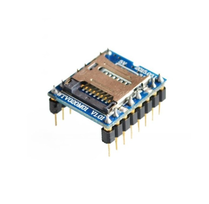 Sharvielectronics: Best Online Electronic Products Bangalore | Mini SD Card MP3 Sound Module For PIC Arduino WTV020 SD Sharvielectronics | Electronic store in Karnataka