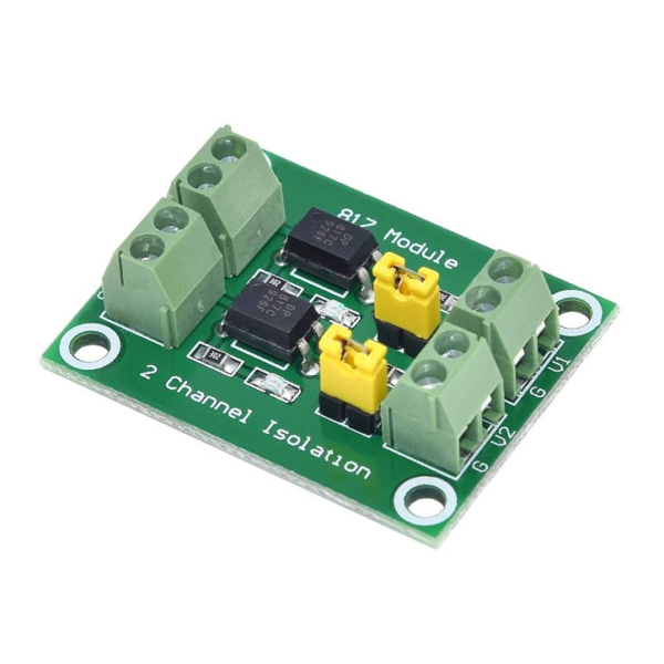 Sharvielectronics: Best Online Electronic Products Bangalore | PC817 2 Channel Optocoupler Isolation Module Sharvielectronics 1 | Electronic store in Karnataka