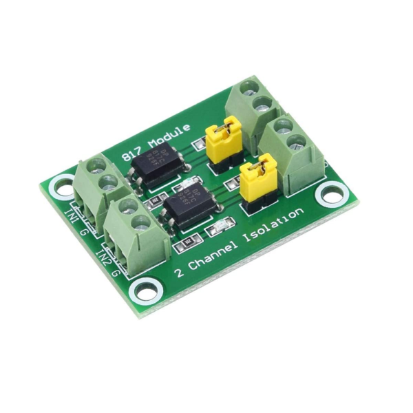 PC817 2 Channel Optocoupler Isolation Module Sharvielectronics