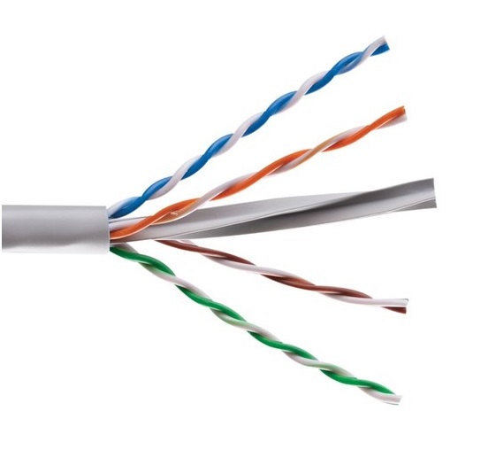 Shielded Cat 6 UTP LAN Cable - 23 AWG (D-L Link Type CM 4P) - 1 Meter_Sharvielectronics