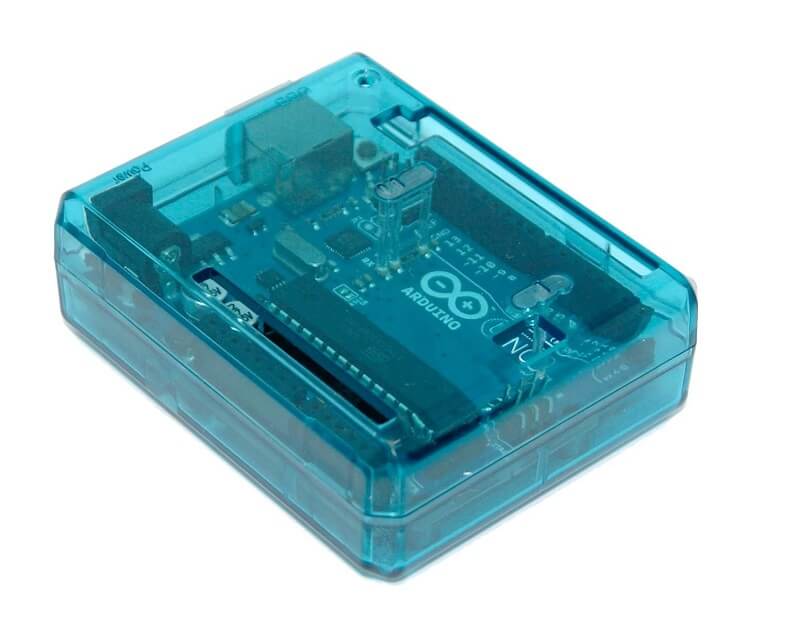 Sharvielectronics: Best Online Electronic Products Bangalore | Transparent ABS Plastic Case for Arduino UNO R3 Sharvielectronics | Electronic store in Karnataka