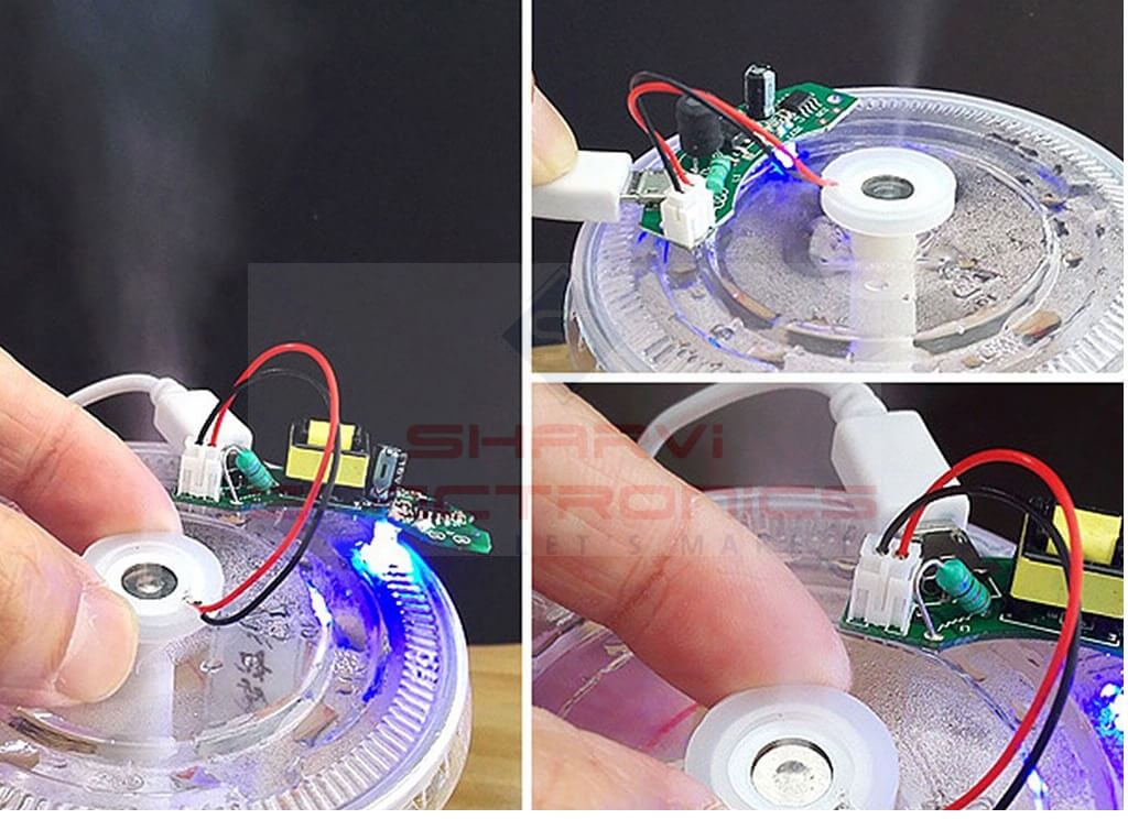 USB Ultrasonic Humidifiers Power Circuit Board With Atomizing Chip- _Sharvielectronics