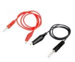 4mm Banana Plug to Alligator Clip Test Lead Wire Cable - 1 Pair_Sharvielectronics