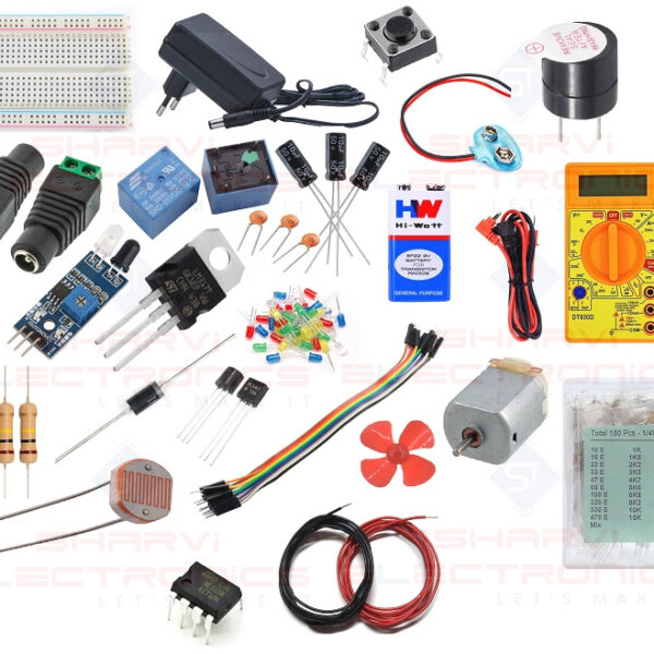 Beginner Electronics Kit V.1.0 Sharvielectronics (1)