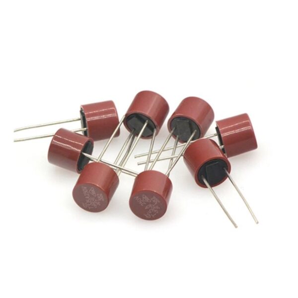 Capacitive Cylindrical fuse Miniature Slow Blow Micro Fuse Red